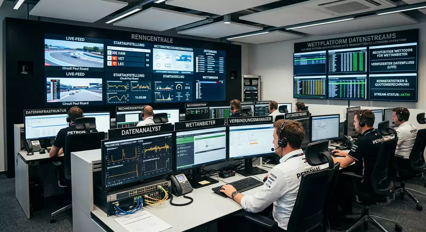 ALT Sports Data als offizieller F1-Wettdatenlieferant überträgt Echtzeit-Renndaten an Buchmacher
