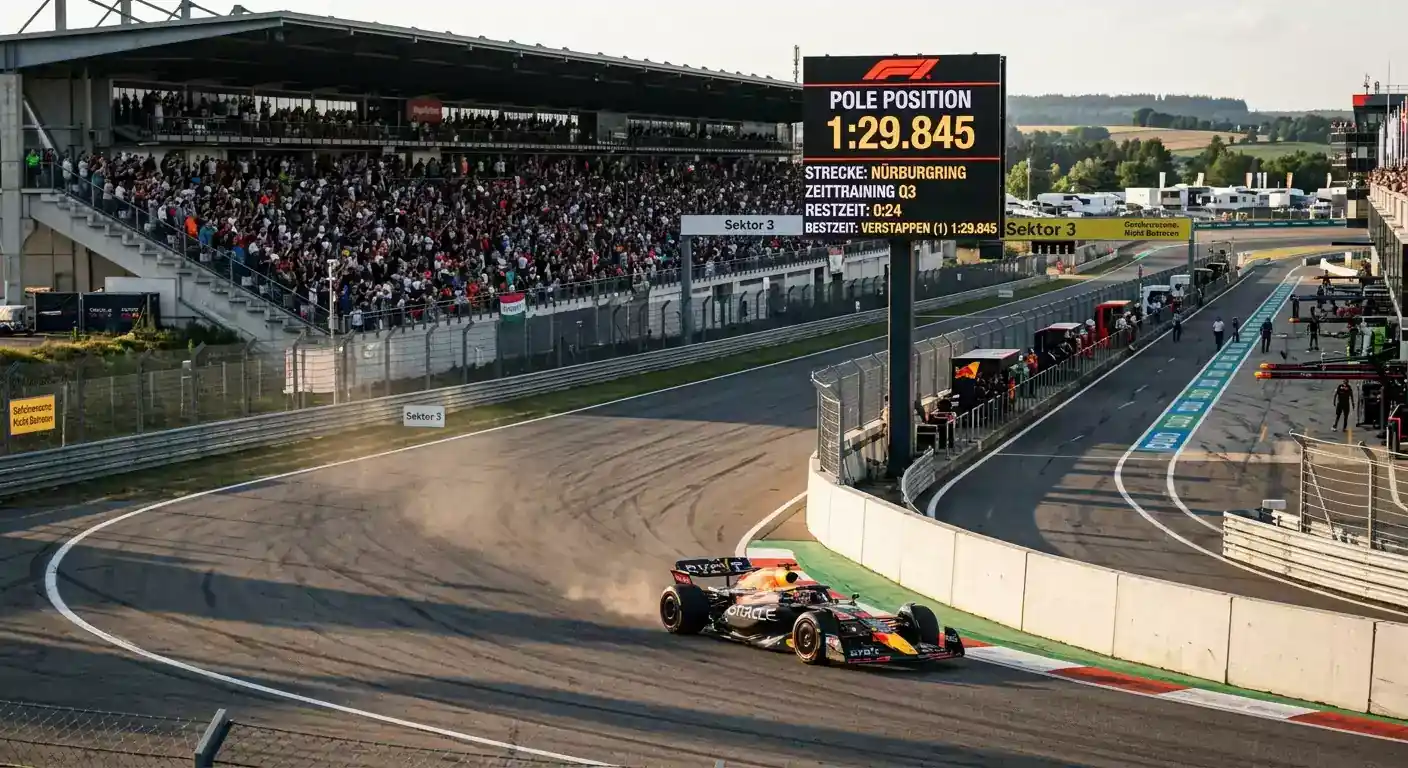 Formel 1 Pole-Position-Wettmarkt mit Quotenvergleich bei Hochgeschwindigkeits- und Stadtkursen
