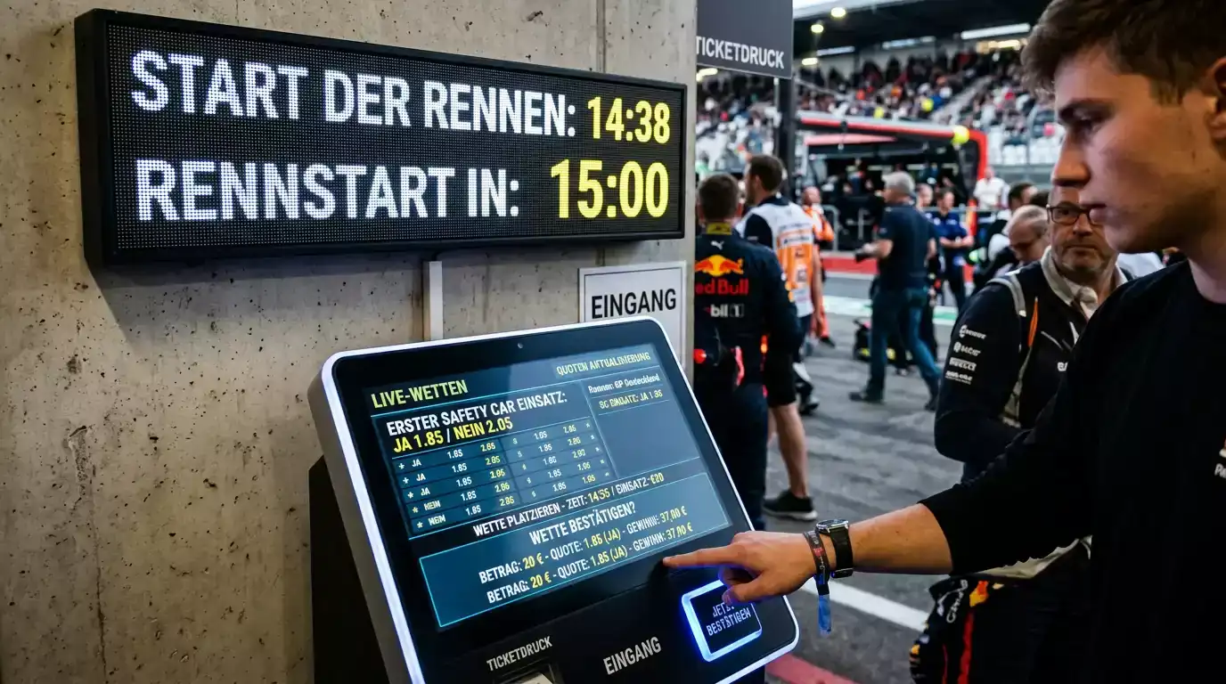 Timing und Strategie bei Safety Car Wetten Formel 1 — optimaler Zeitpunkt vor Rennstart