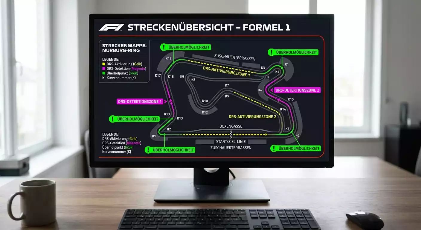 DRS-Zonen und Überholmöglichkeiten nach Formel-1-Streckentyp — Einfluss auf Pol-zu-Sieg-Quote und Wettentscheidungen