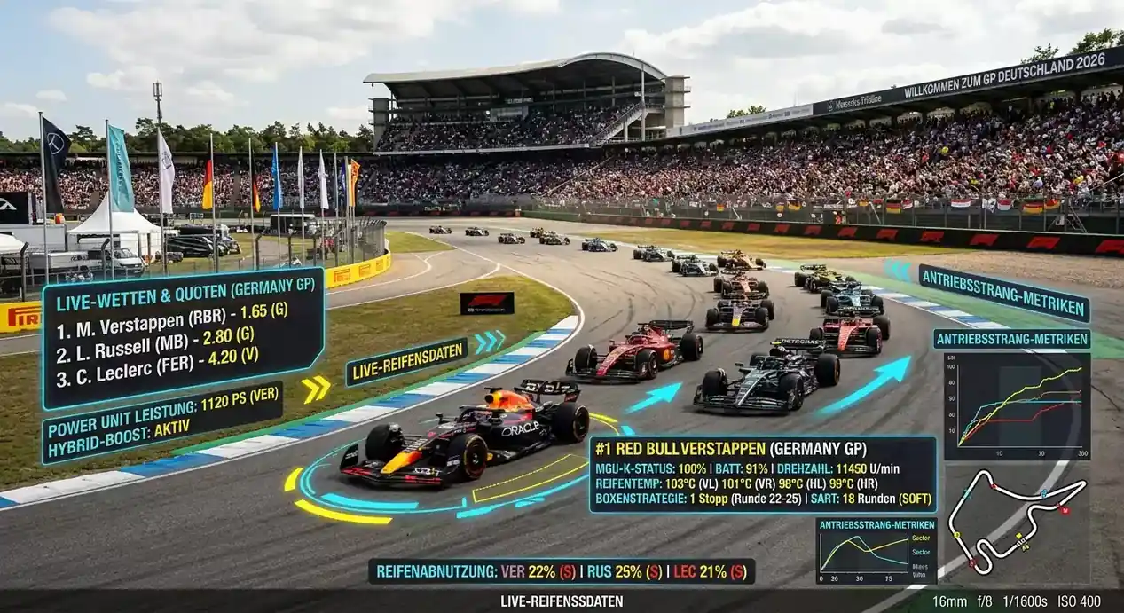 Wettstrategien für die ersten fünf Rennen der Formel 1 Saison 2026 unter neuem Reglement