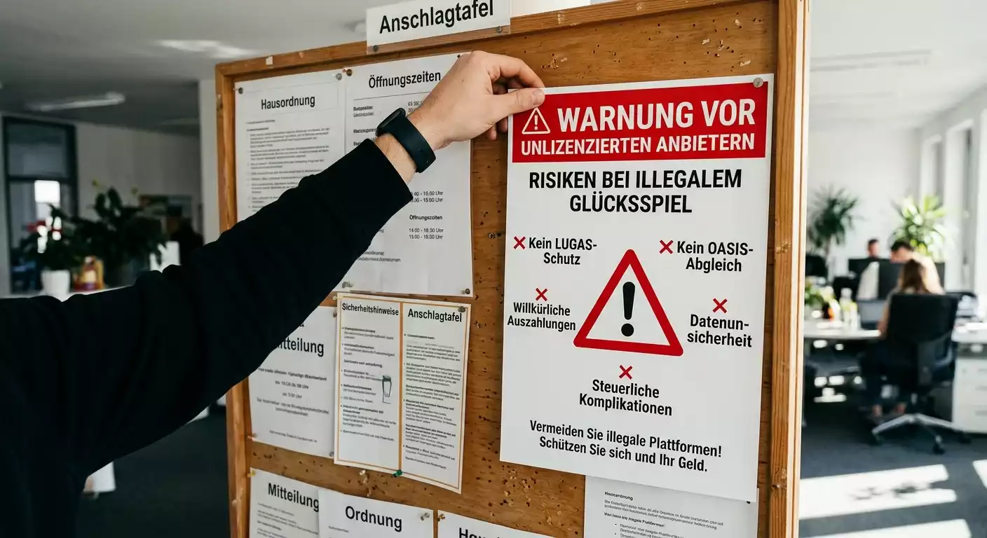 Risiken beim Spielen bei nicht lizenzierten Sportwettenanbietern im deutschen Schwarzmarkt