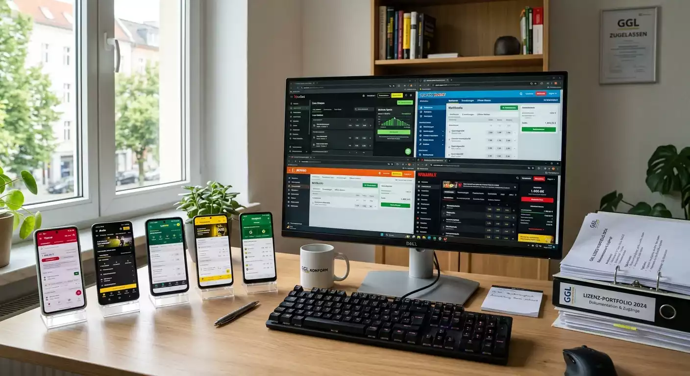 Arbitrage-Fenster bei Formel-1-Live-Wetten zwischen verschiedenen GGL-lizenzierten Buchmachern