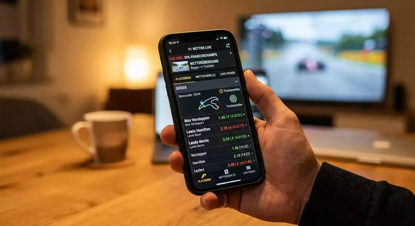 Quotenbewegungen bei Regen in Formel-1-Live-Wetten — Analyse der Marktreaktion auf Wetterwechsel und Safety Car