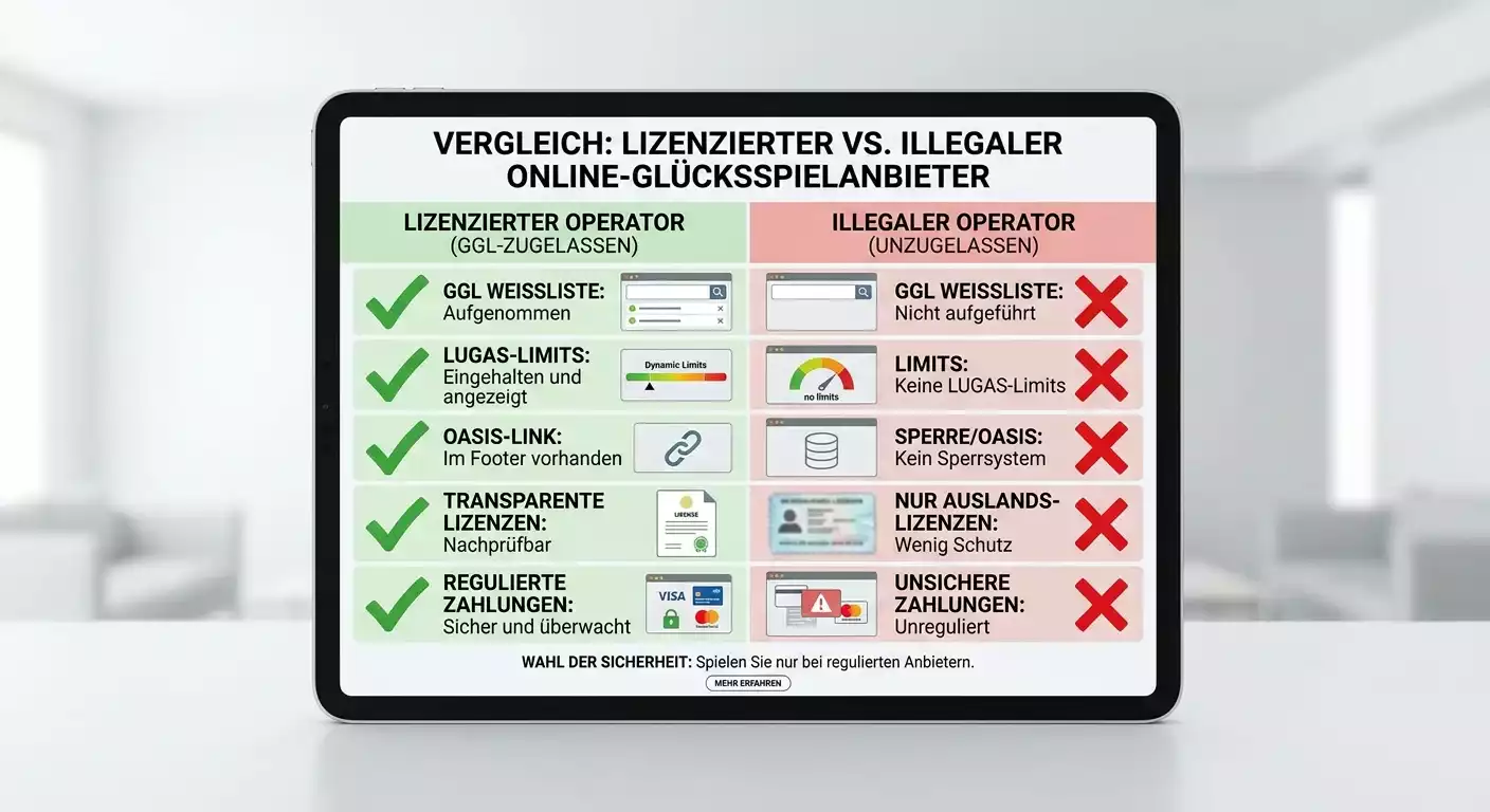 Erkennungsmerkmale illegaler Sportwettenanbieter in Deutschland — Checkliste für F1-Wetter zur Schwarzmarkt-Erkennung