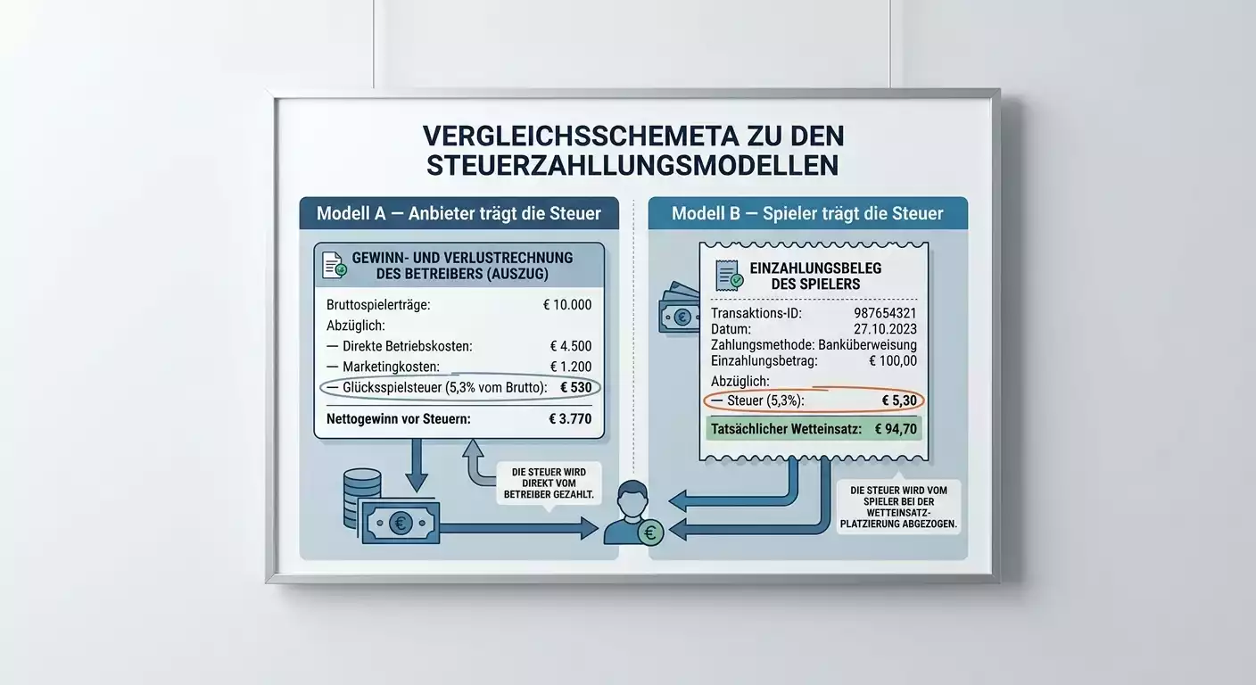 Wer zahlt die Sportwettensteuer Deutschland — Unterschied zwischen steuerlicher Schuld des Anbieters und wirtschaftlicher Last des Spielers